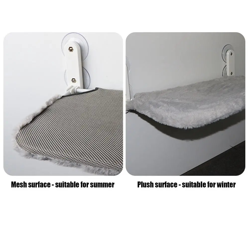 Reptile Window Perch Foldable Suction Cup Hammock Reusable Lizard Bed Breathable Chameleon Perch for Resting Sleeping Playing