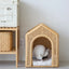 House Pet Bed Roof Kennel Rattan Cat Cat Bed Kitten Puppy Handmade Rattan Bed ins Korean Natural Rattan