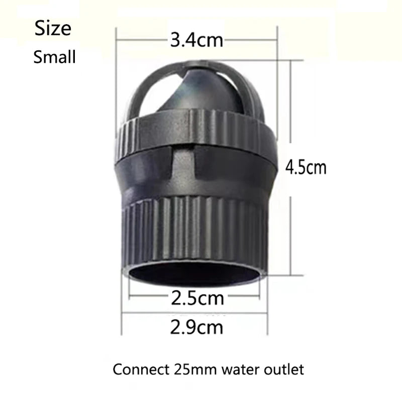360° Rotation Aquarium Fish Tank Wave Maker Rotary Pump Head Tool Automatic Rotating Wave Making For Water Pumps Accessories