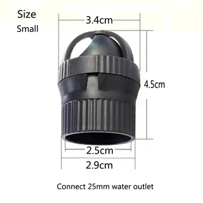 360° Rotation Aquarium Fish Tank Wave Maker Rotary Pump Head Tool Automatic Rotating Wave Making For Water Pumps Accessories