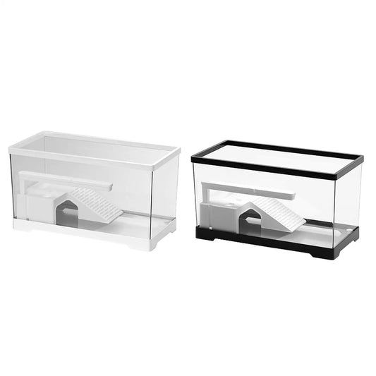 Turtle Tank Aquarium Hideout Terrapin Supplies Breeding Tortoise Enclosure Starter Turtle Habitat Reptile Habitat Indoor Decor