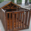 Dog Villa Fence Dog House Pet Room Mobile Small Wooden Room Outdoor Preservative Wood Cabinet Tool Cabinet Outdoor Locker
