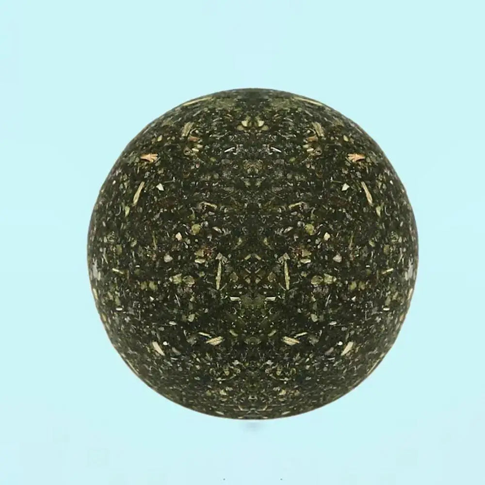Catnip Ball for Cats Wall Rotatable Cat Licking Balls Edible and Healthy with Spring Ball Cat Licking Balls for Cats Catnip
