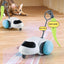 Remote Smart Cat Toys Remote Control Interactive Cat Car Toy USB Charging Automatic Self-moving Teasing Cat Stick Pet Supplies