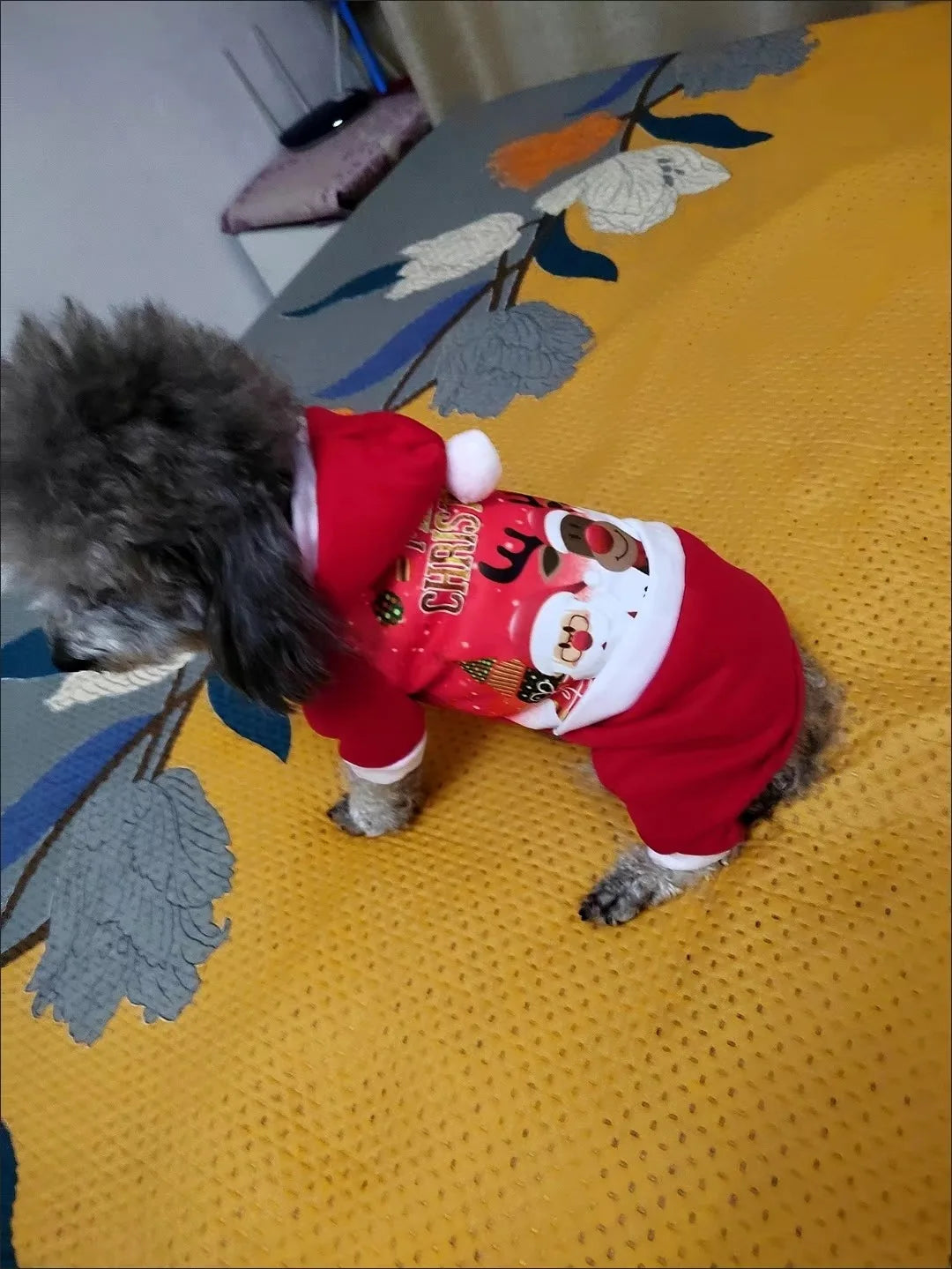 Christmas Dog Coat Sweater Chihuahua Pet Clothes New Year Pets Dogs Clothing For Small Medium Dogs Costume Warm Dog Hoodies