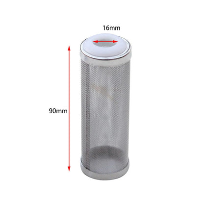 Stainless Aquarium Steel Filter Inlet Sleeve Mesh Shrimp Nets Special Shrimp Cylinder Filter Inflow Inlet Protect Accessories