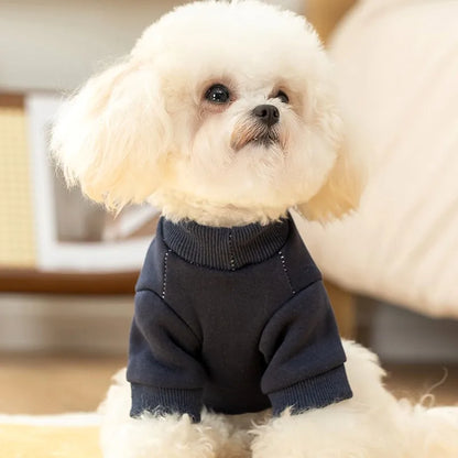 Winter Clothes for Dogs Pet Warm Dog Hoodies Letter Pullover Dog Coat New Cat Clothing Chihuahua French Bulldog Puppy Sweatshirt