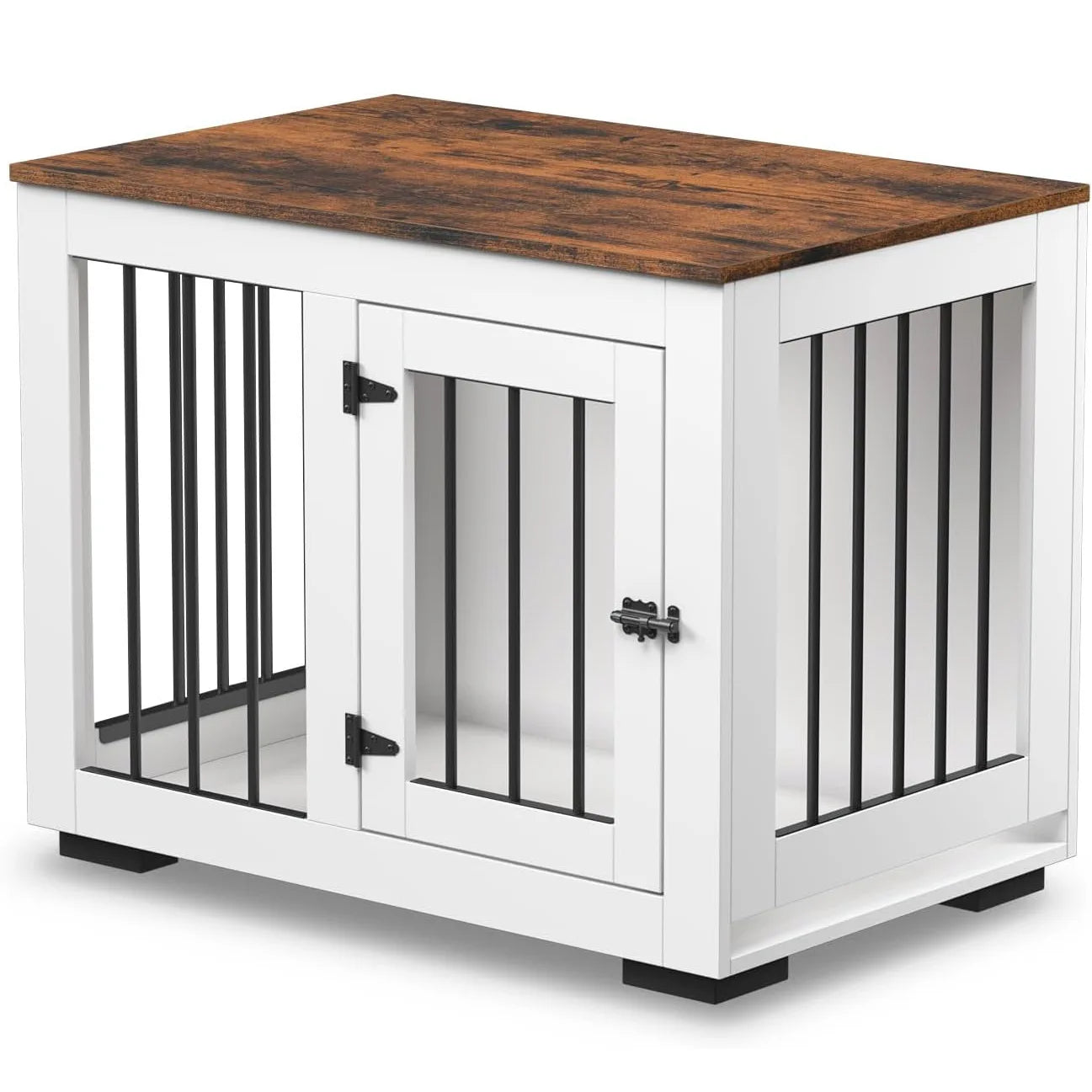 Furniture Dog Cage Dog Box Modern Wooden Steel Wire Pet Large Kennel Cat House Cat Cage Pet House Pet Supplies