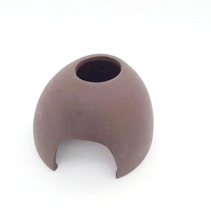 Large Ceramic Aquarium Decoration Fish Shrimps Shelter House Pottery Scorpion House Canister Simulation Stone Fish Tank Decors