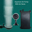 1Set Plastic Aquarium Air Stone With 2W Air Pump Pond Fish Tank Pump Aerator Aeration Hydroponic Oxygen Air Stone with Tube