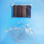 Clear Zipper Storage Bag Durable Travel Storage Bag Socks Stationery jewelry bag Waterproof Zipper Lock Self Seal Portable bag