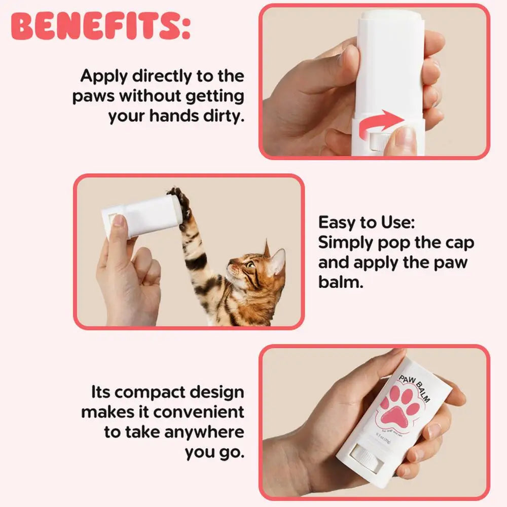 Paw Rescue Balm Paw Protection For Hot Pavement 20g Natural Moisturizing Paw Balm Protection For Dogs Cats Protects From Cracks
