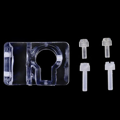 Acrylic Aquarium Reef Tank Tube Holder Water Pipe Hose Mount Bracket for 20mm Pipe Water Tubes Fixed Clip Fish Tank Hose Clamp