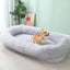 Large Kennel Pet Pad Human Dog Bed Winter Warm Pet Supplies Removable and Washable Sofa Lazy Can Sleep and Lie Down