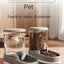 Pet Automatic Feeder Cat Food Bowl Things for Cats Puppy Bowl Feeding Watering Supplies Drinker Dog Food Storage Dispenser