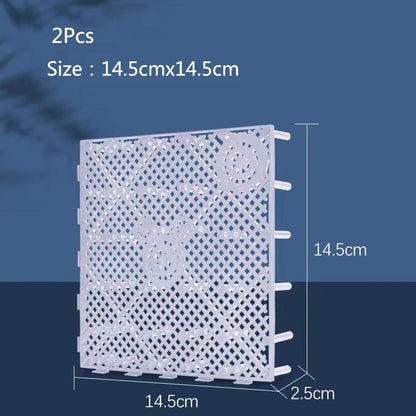 2pcs Filter Plate For Filtration Of Sediment Material Equipment  Aquarium Filter Fish Tank Under Gravel Bottom aquario Supply