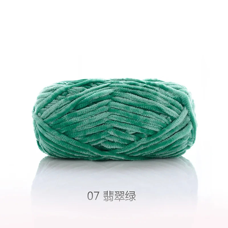 Ruyi bird warm fleece thick wool handmade DIY crochet woven golden velvet hook shoe thread wool ball