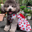 Dog Princess Dress Cute Print Puppy Dresses with Bowknot Sweet Cat Skirt Summer Thin Pet Wedding Party Chihuahua Doggies Clothes