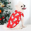Christmas Dog Clothes Hoodie Pet Dog Sweater Flannel Antlers Scarf Winter Warm Small Dog Outfit Cat Hooded Clothing Costume Coat