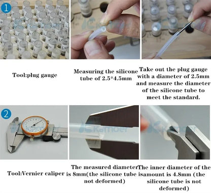 Kamoer High Temperature Chemical Resistance Peristaltic Pump Tube BPT Food Safe, Anti corrosion, Chemicals Tube Multisize шланг