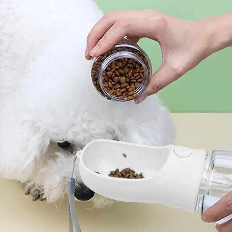 Cats Outdoor Drinking Cups Outing Dog Drinker Bottle Multifunction Dog Dry Food Water Dispenser For Walking Camping Home
