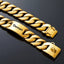 Big Dog Chain Collar Free engraving Personalized 32mm wide Stainless Steel Metal Cuban link Chew Proof Pet Collars For large dog