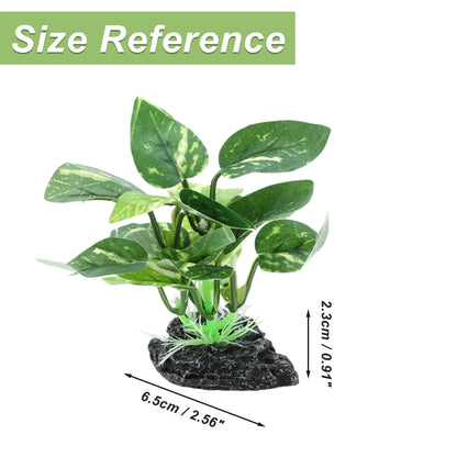 UXCELL Aquarium Plastic Plants Aquarium Artificial Grass Fish Tank Decorative Plants Fish Pet Supplies Ornaments Accessories