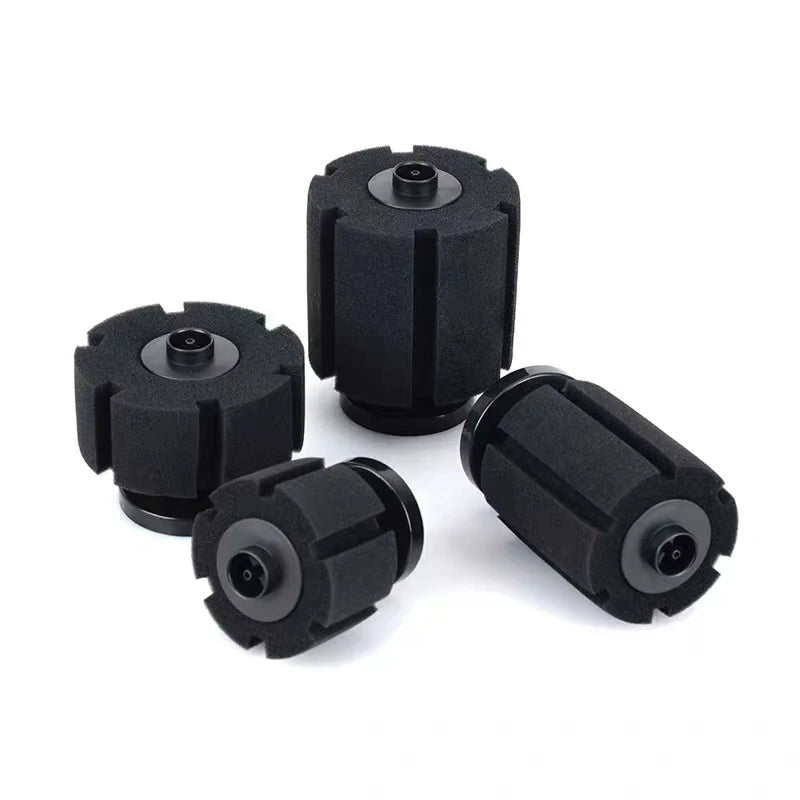 Black Aquarium Filter for Aquarium Fish Tank Air Pump Skimmer Biochemical Sponge Filter Aquarium Bio Filters Filtro AquarioLarge