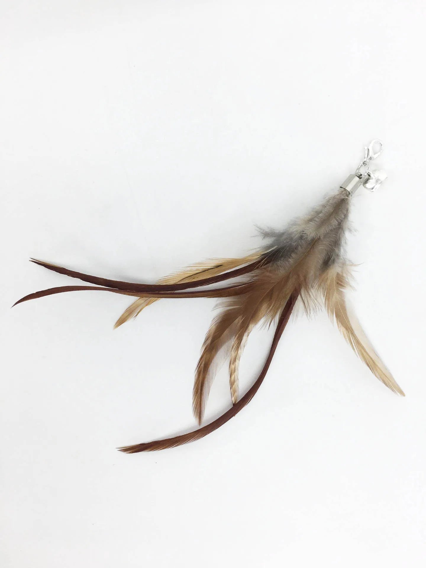Interactive Cat Toy Handfree Cat Stick Playing Kitten Playing Teaser Wand Toy Suction Cup Bird/Feather Cat Wand Pet Supplies