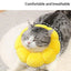 3 Sizes Adjustable Sunflower Elizabeth For Pet Cat Anti-bite Recovery Collar For Dog Cat Sterilization Anti Lick Head K1F9