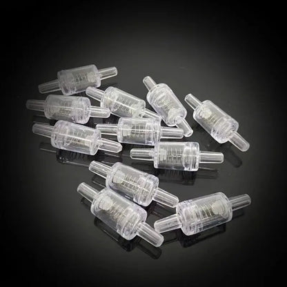 5/10/20pcs Aquarium Air Pump Check Valve 5 X One Way Non-Return Check Valve with Spring  Aquarium Fish Tank Accessories