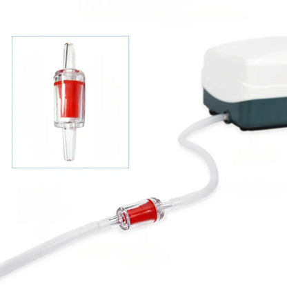 10pcs Aquarium One Way Check Valve CO2 Aquarium Fish Tank Air Pump Check Valve Increasing Pump Hose Accessories acuario