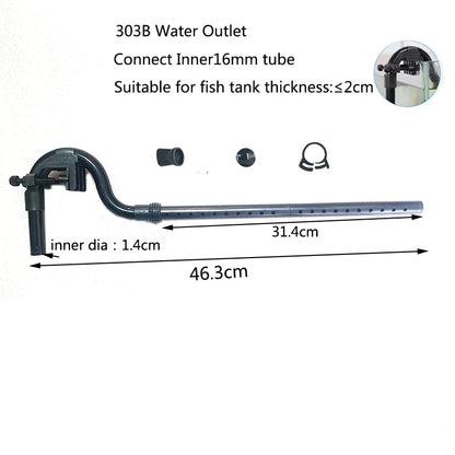 Aquarium Fish Tank Filter Rain Spray Bar Unit Outflow Pipe Inlet Outlet Tube Kit Fish Tank External Canister Filter Accessories