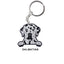 Cartoon Cool Dogs Keychains Bulldog English Springerspaniel Keyrings Maltese Greyhound Key Chains Husky Keeshond Key Rings Gifts