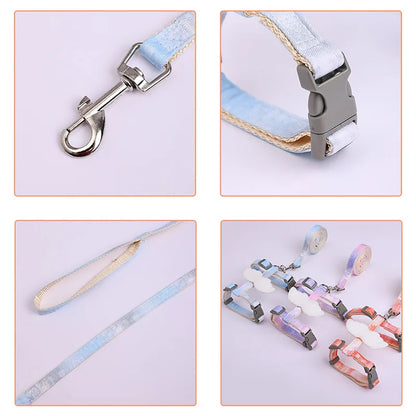 Adjustable Bunny Cat Dog Harness and Leash Set Walking Pet Harnesses for Small Animals Cats Rabbit mascotas Accessories Supplies