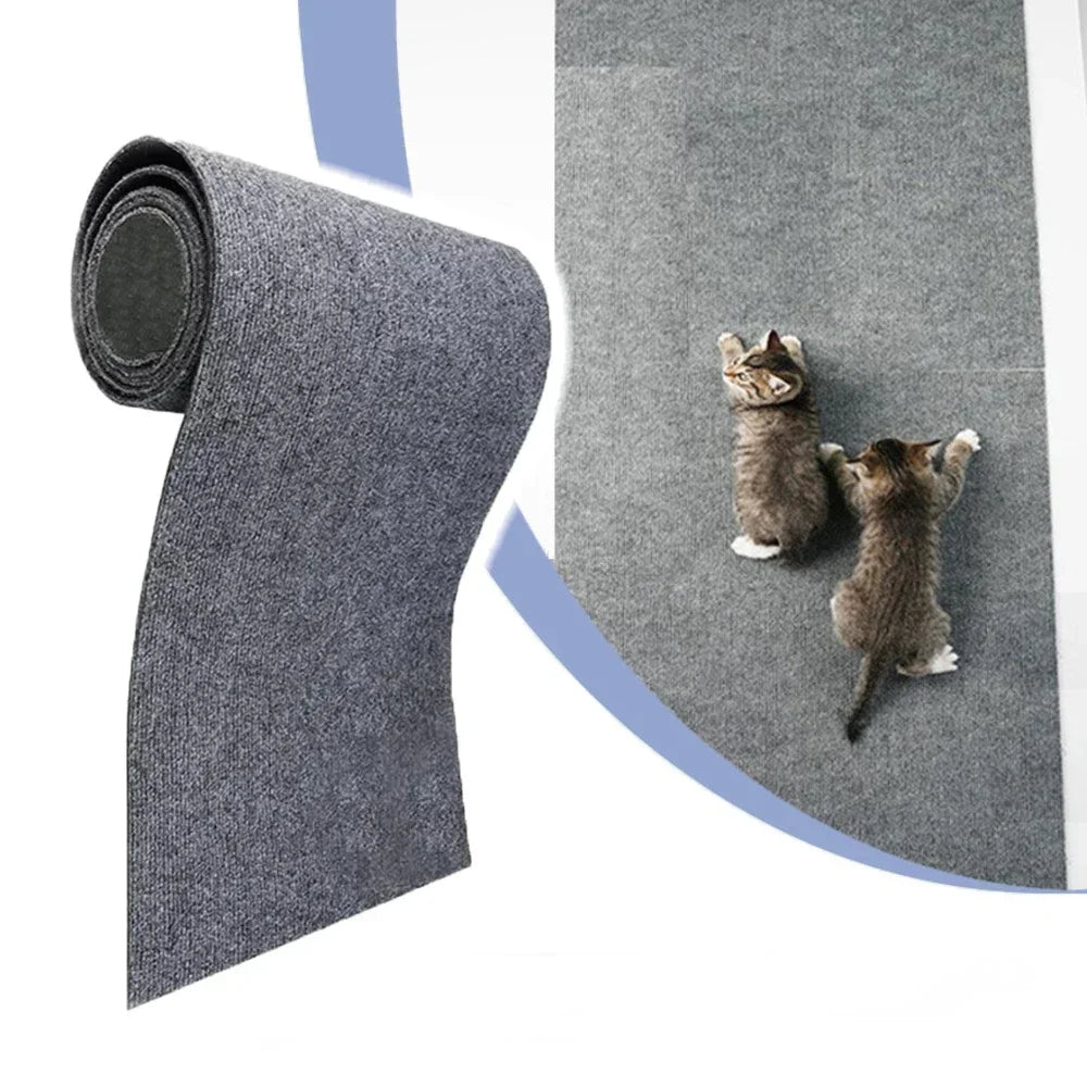 Anti Cat Scratch Sofa Cat Crawling Mat Grinding Climbing Frame Sofa Protection Self-adhesive Carpet Cats Scratch Board Cats Toys