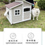Dog House Outdoor Large Dog Kennel Wooden VillaHouse Cat Nest Rainproof Waterproof Sunscreen Outdoor Pet Cage