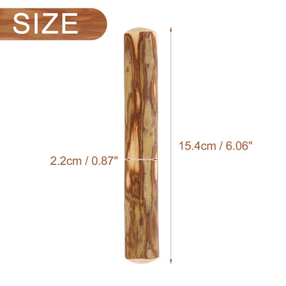 UXCELL Dog Chewable Woods for Boredom and Stimulating Wood Color Durable Bite Puppy Interactive Toy Pet Supplies