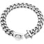 Stainless Steel Dog Collar Choker, Solid Buckle Metal Cuban Link Chain, Luxury Pets Necklace for Dog Walking, Heavy Duty