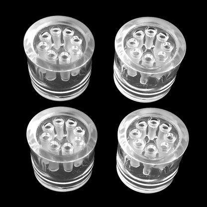 High Transparent  Aquarium Fish Tank Acrylic Decoration Clear Snail Trap Catcher Plants Planarian Pest Catch Box Leech 8 Holes