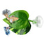 Artificial Aquarium Decoration Fish Tank Leaf Betta Fish Rest Spawning Ornamental Plant Betta Fish Play Relax Hide Leaf Hammock