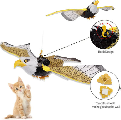 Bird Repellent Hanging Eagle Hawk Scarer Deterrent Repellent Hunting Garden Decoy Repellent Pest Protection Plants Garden Decor