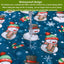 Reusable Puppy Pads Christmas Theme Pet Pee Pads Leak-Proof Puppy Pads Pee Pee Pads Super Absorbent Whelping Mat 60*45cm