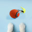 Cat Interactive Ball Toys Automatic Rolling Ball Faux Tail Rechargeable Smart Pet Electric Toy Dog Cat Training Imitate Mouse