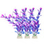 UXCELL 3/4/5/6/8/9 Pcs Artificial Aquarium Plants Grass Water Weeds Ornament Fish Tank Plant Flower Grass Decor Accessories