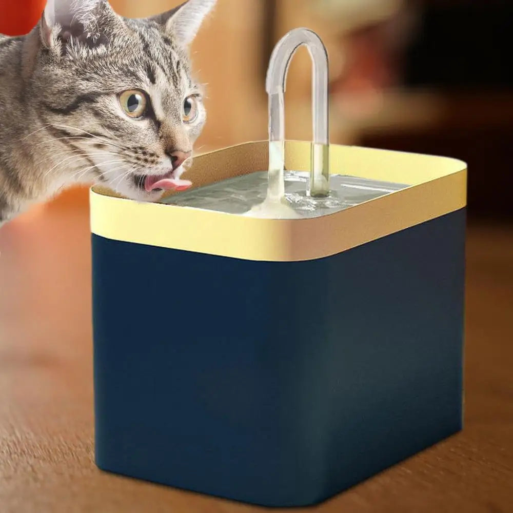 Pet Fountain Automatic Cat Water Dispenser 1.5L Drinking Water Dispenser Cat Water Bowl Pet Water Fountain With Filter For pets