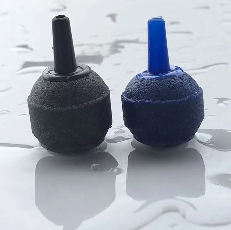 1Pcs 2cm/3cm/4cm/5cm Aquarium Round Shape Air Bubble Stone Aeration Aerator Fish Tank Pump Hydroponic Oxygen Plate Accessories