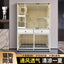 Cat villa solid wood cat and dog integrated combination display cage space type foster cage with toilet kennel