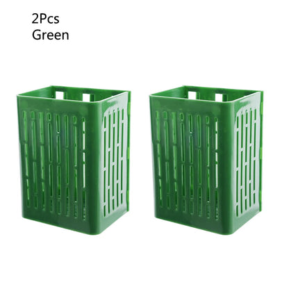 Aquarium Planting Basket Hydroponic Support Hangable Fish Tank Water Grass Cup Aquatic Plant Holder Wall Hanging Flower Pots