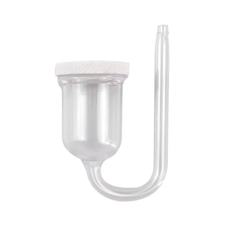 Highly Transparent Glass Air Pump Sand Stone Aquarium Oxygen Pump Fresh Air Stone Nano Bubble Bar Aquarium Fish Tank Aerator New